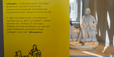 Fontanejahr Eröffnung in Neuruppin Theodor Fontane als Figur