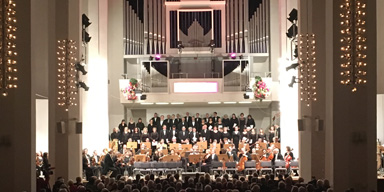 Das Orchester Ensemble in der Konzerthalle
