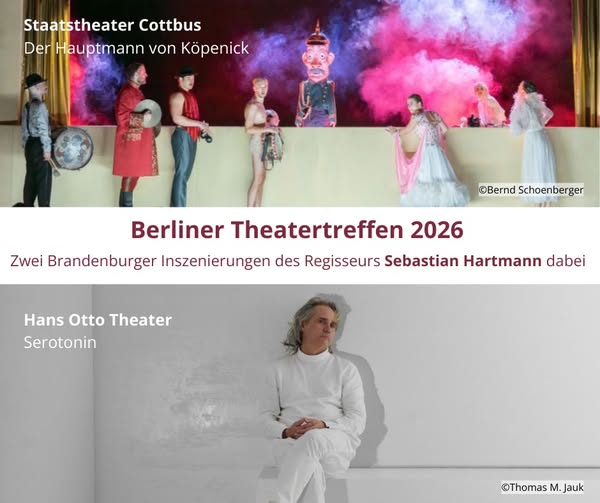 Gezeigt werden Szenen der Stücke der beiden Theater