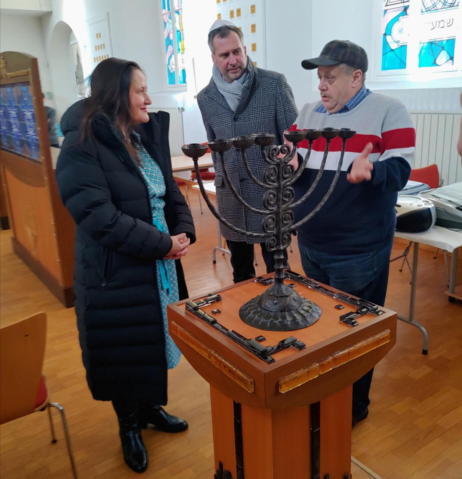 Besuch bei der Jüdischen Gemeinde in Cottbus