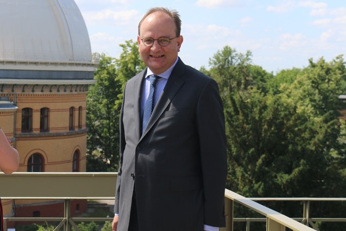 Foto des Preisträgers, Prof. Dr. Ottmar Edenhofer