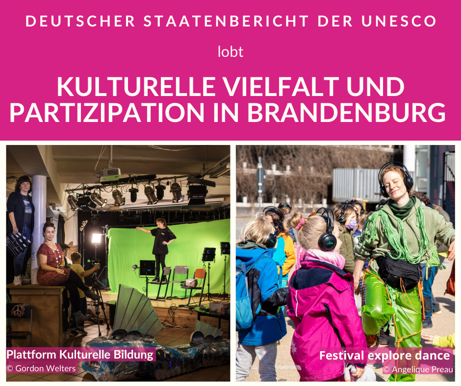 Internationale Sichtbarkeit für Kulturelle Bildung in Brandenburg 