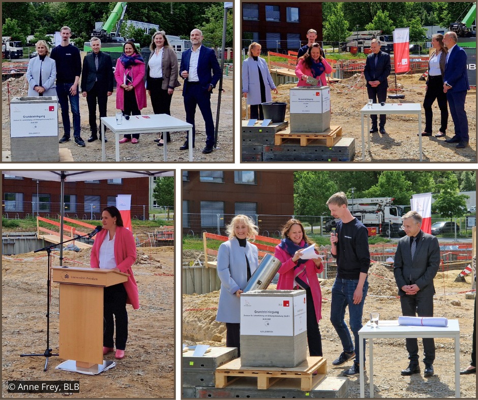 Zentrum für Lehrerbildung - Grundsteinlegung 