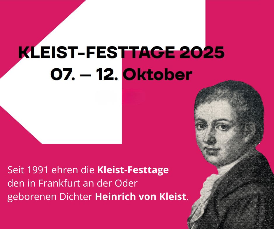 Kleist-Festtage 2025