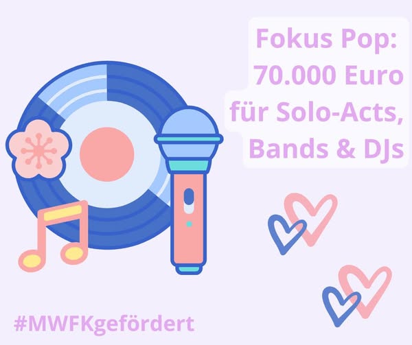 Förderung in Kooperation mit ImPuls Brandenburg e.V. Förderprgramm Fokus Pop