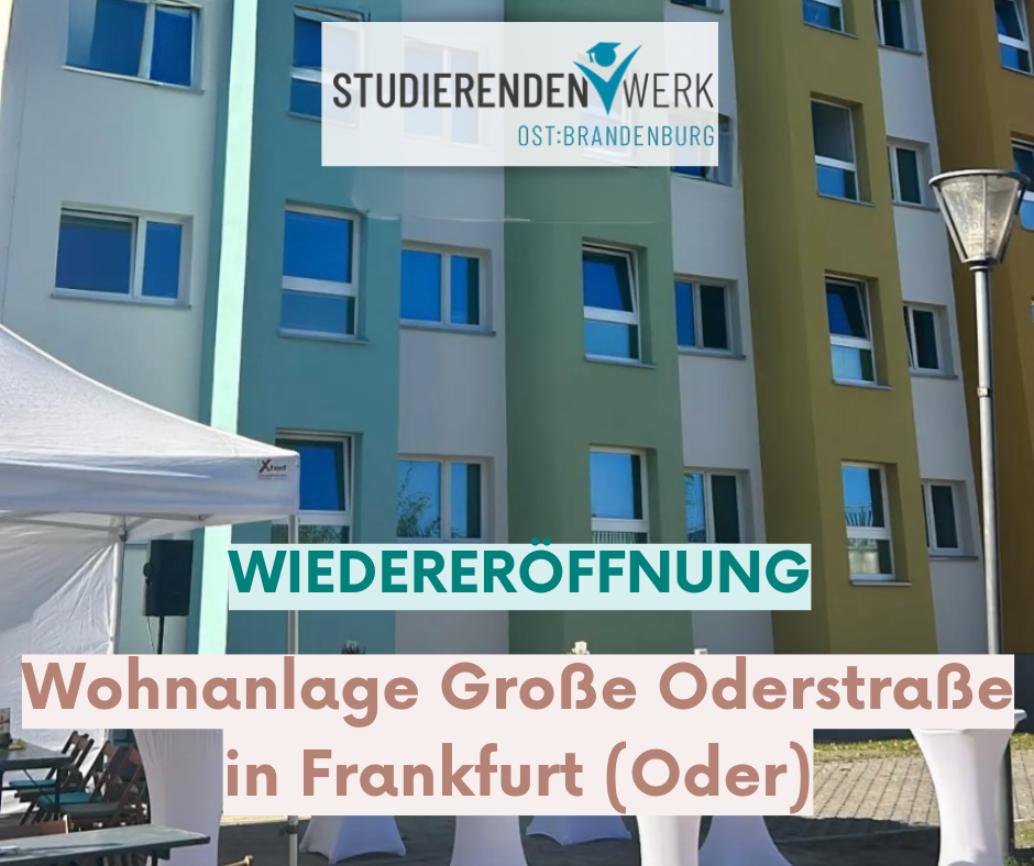 Eröffnung Studierenden-Wohnanlage Frankfurt (Oder)