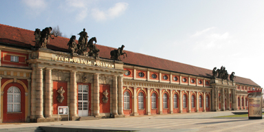 Das Gebäude des Filmmuseums Potsdam