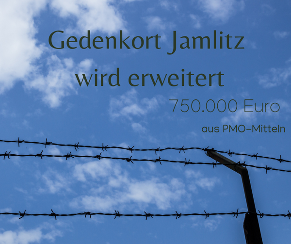 PMO-Mittel Gedenkort Jamlitz