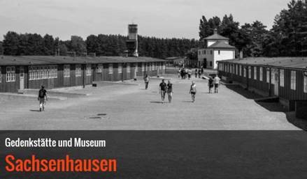 Foto zeigt die Gedenkstätte in Sachsenhausen