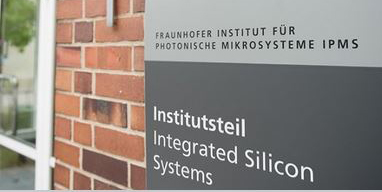Das Gebäude des Fraunhofer-Instituts für Photonische Mikrosysteme - Institutsteil Integrierte Siliziumsysteme in Cottbus