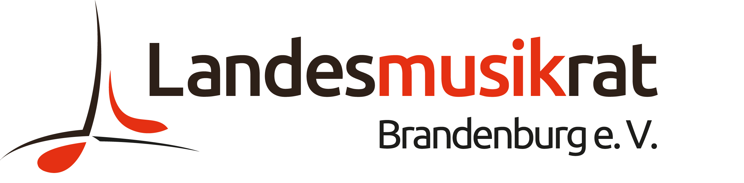 Das Logo des Landesmusikrat Brandenburg e.V. 