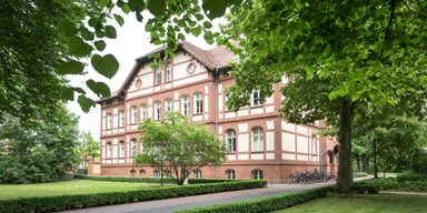 Das Gebäuder der Medizinischen Hochschule Brandenburg