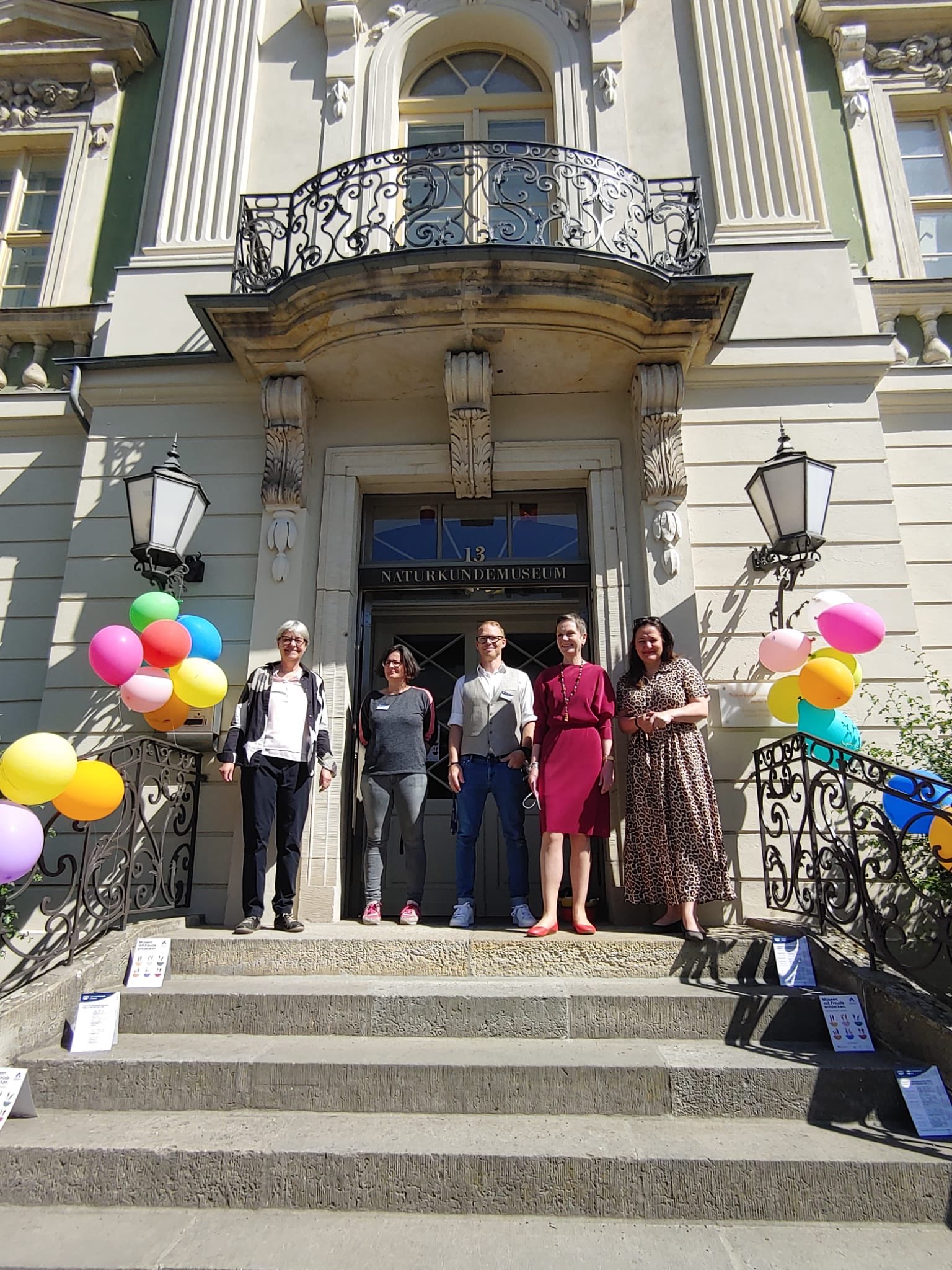 Naturkundemuseum Potsdam - Besuch Ministerin zum Internationalen Museumstag