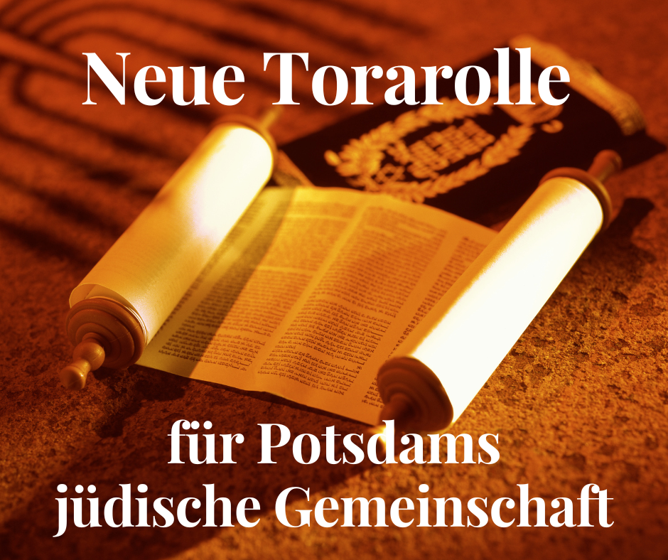 Neue Torarolle für Synagoge Potsdam 