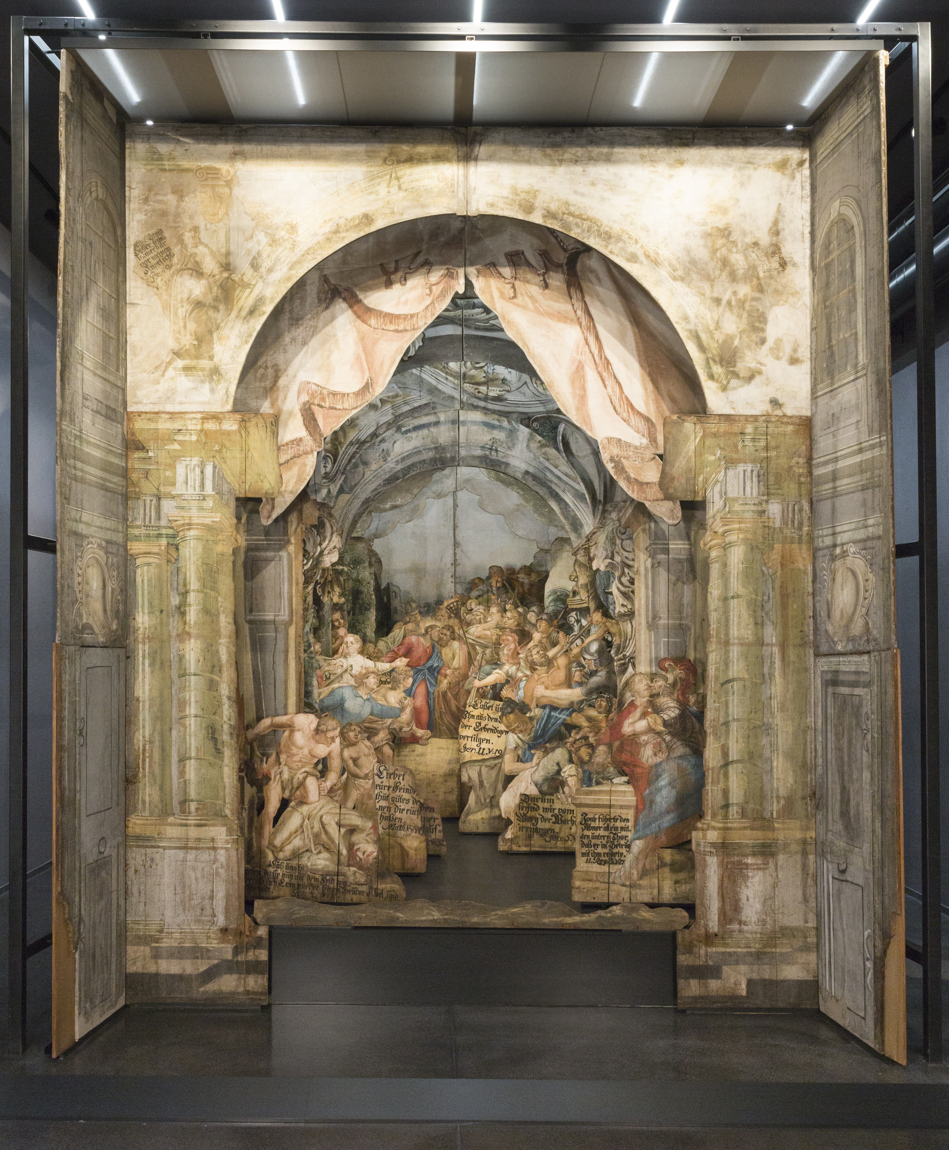 Ansicht einer Passionsszene im Museum Himmlisches Theater