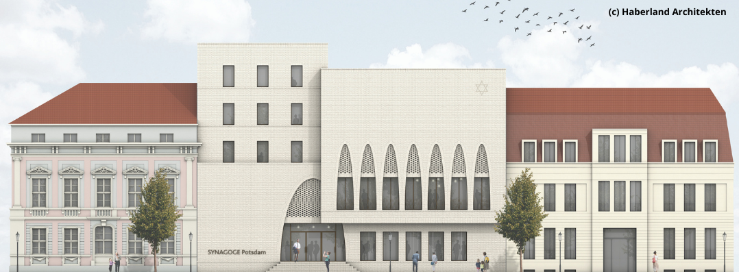Baufortschritt Potsdamer Synagoge